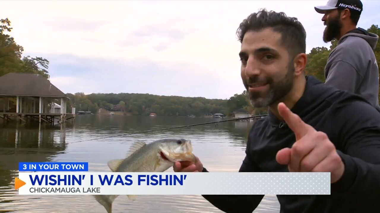 3 IN YOUR TOWN: "Wishin' I Was Fishin" guided trip on Chickamauga Lake